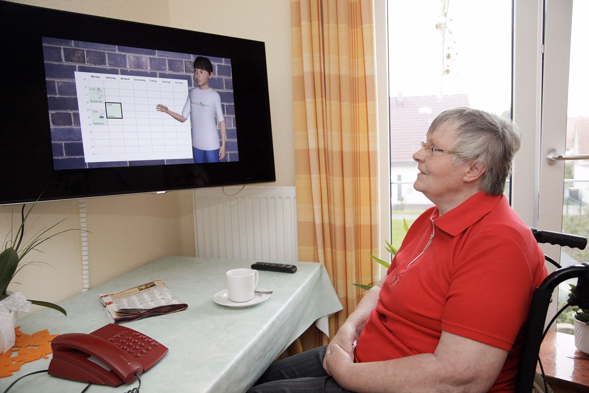 Sozial kooperative virtuelle Assistenten als Tagesbegleiter für Menschen mit Unterstützungsbedarf